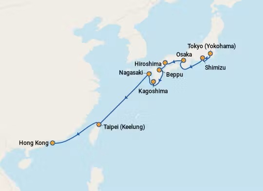 Viking Venus cruise itinerary Nov 28