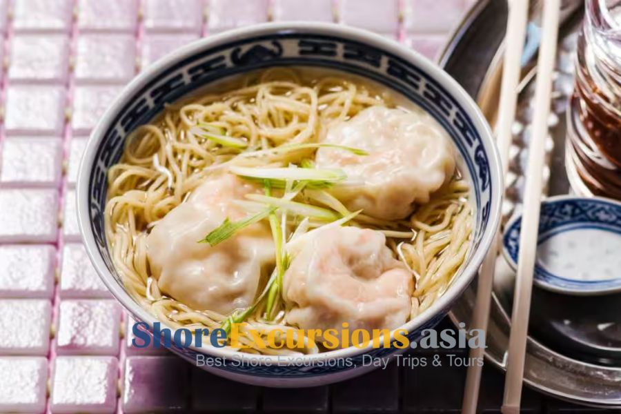Wonton Noodles - Shore excursions Hong Kong