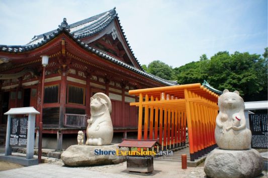 Yashima Temple on Takamatsu shore excursions