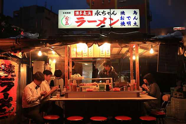 Yatai food stall Fukuoka shore excursions