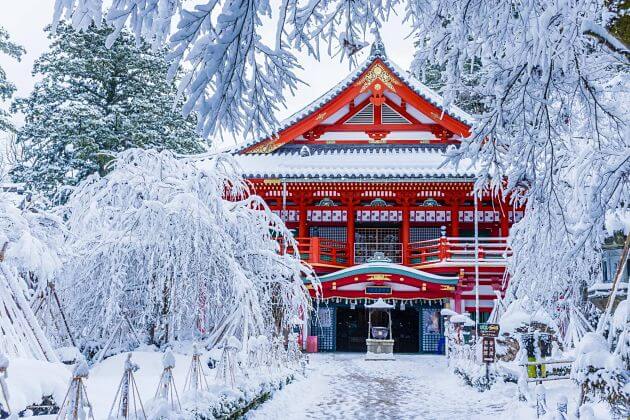 best time to visit Japan weather winter