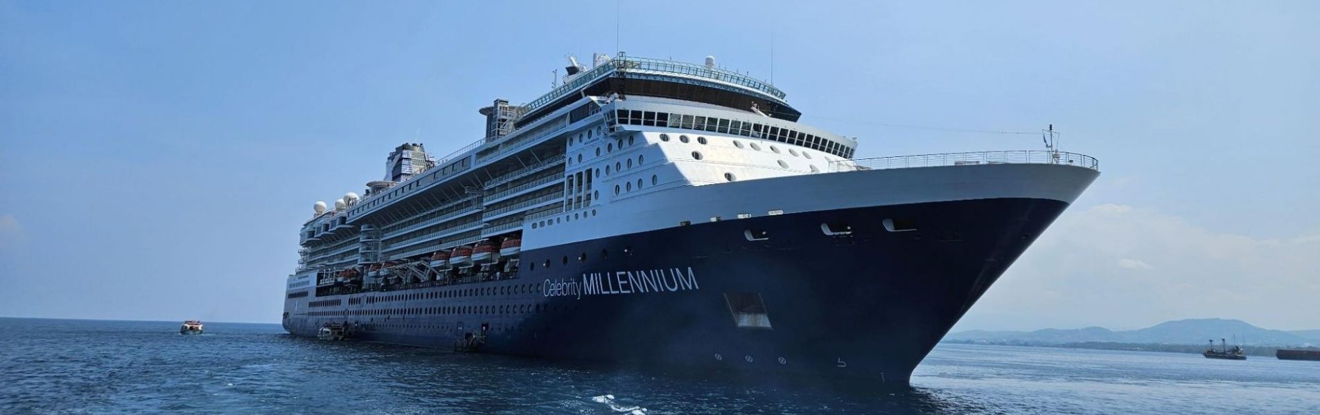 celebrity millennium shared tour banner