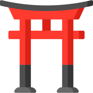 Visit torii gate on Tokyo shore excursions