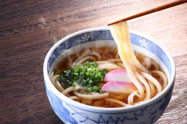 traditional Japanese noodles Udon